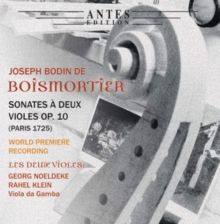 Joseph Bodin De Boismortier: Sonates a Deux Violes, Op. 10 (CD / Album)