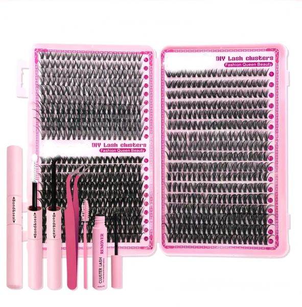 800 Pieces Clusters Eyelashe extensions-DIY