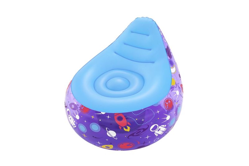 Bestway 72cm x 72cm x 64cm Astro Glow LED Air Chair