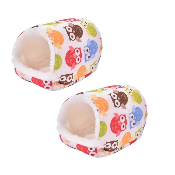 Pet Soft Guinea Pig Bed for Hamster Mini 2 Piece (8cm)