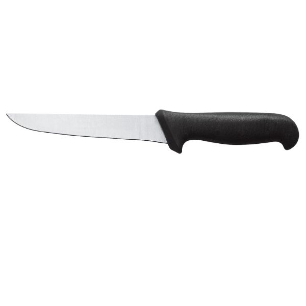 Mundial - Knife / Extra Wide Boning Knife - Black (150mm)