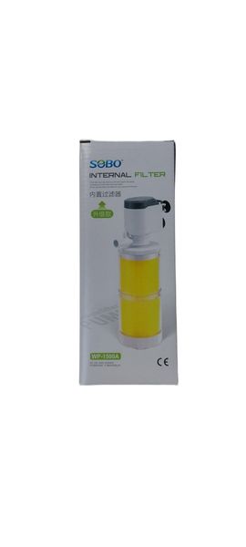 SOBO Aquarium Internal Filter Pump WP-1500A |Power: 8W Flow Max: 600L/H