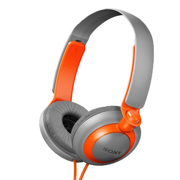 Sony MDR-XB200 Wired Over-Ear Stereo Headphones (Orange)