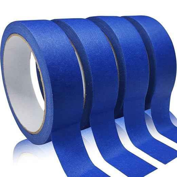 Painters Masking Tape Blue Canvas Masking Tape for Painting &amp; DIY - 4 Pack