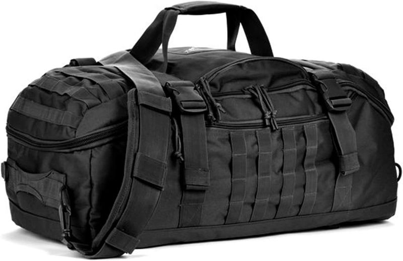 Military Backpack Duffle Bag - Weekender Gym Travel