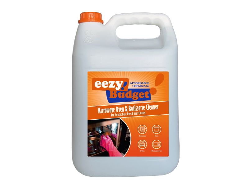 Eezy Budget Microwave Oven &amp; Rotisserie Cleaner 4x5l