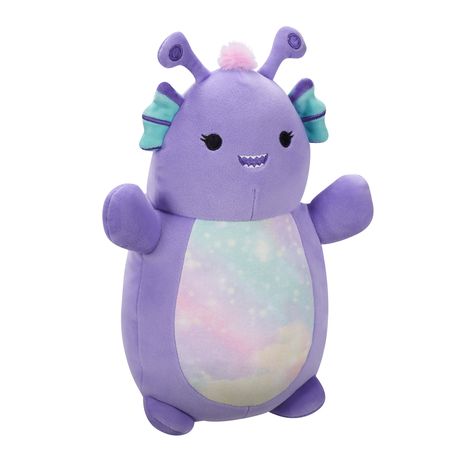 Custom 14” popular Claire The Purple Lilac Cow Hugmee Squishmallow