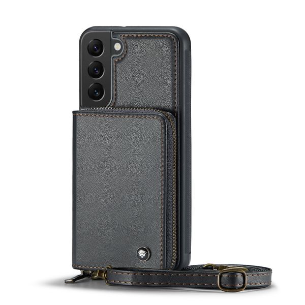 Crossbody Card Holder Phone Case Compatible with Galaxy S22 Ultra