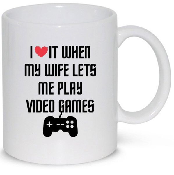 Play video games- Father's day - Christmas - Valentines Mug