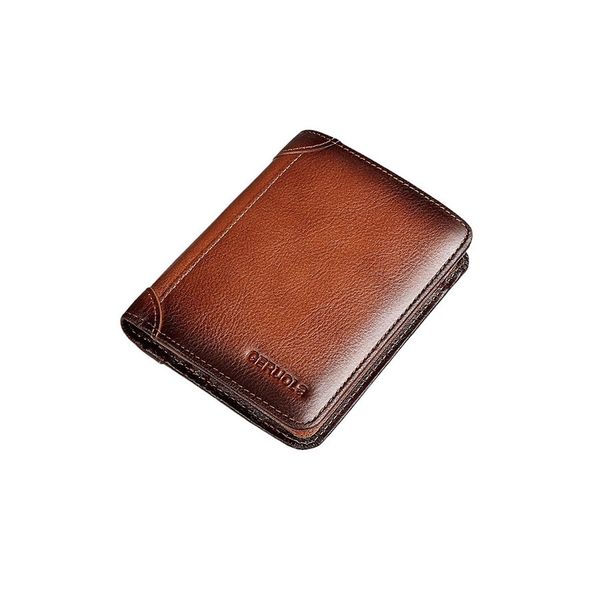 Men's Upgraded Anti-Theft Credit Card Multi-Card PU Short Wallet