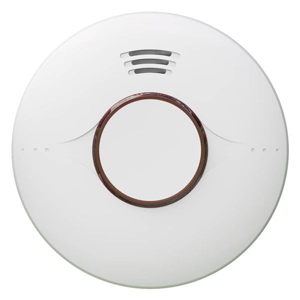 Photoelectric Smoke Alarm - Wireless, 10-Year Battery Life