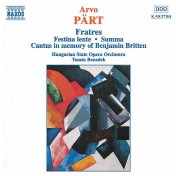 Part/Fratres (CD / Album)