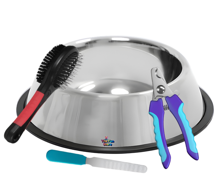 Pawsitively Pawesome Pet Grooming Set