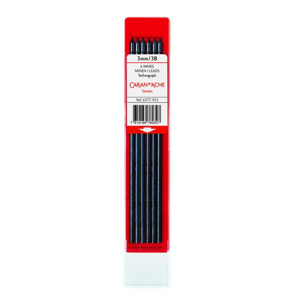 Caran D'Ache Graphite Leads Refill - 6B