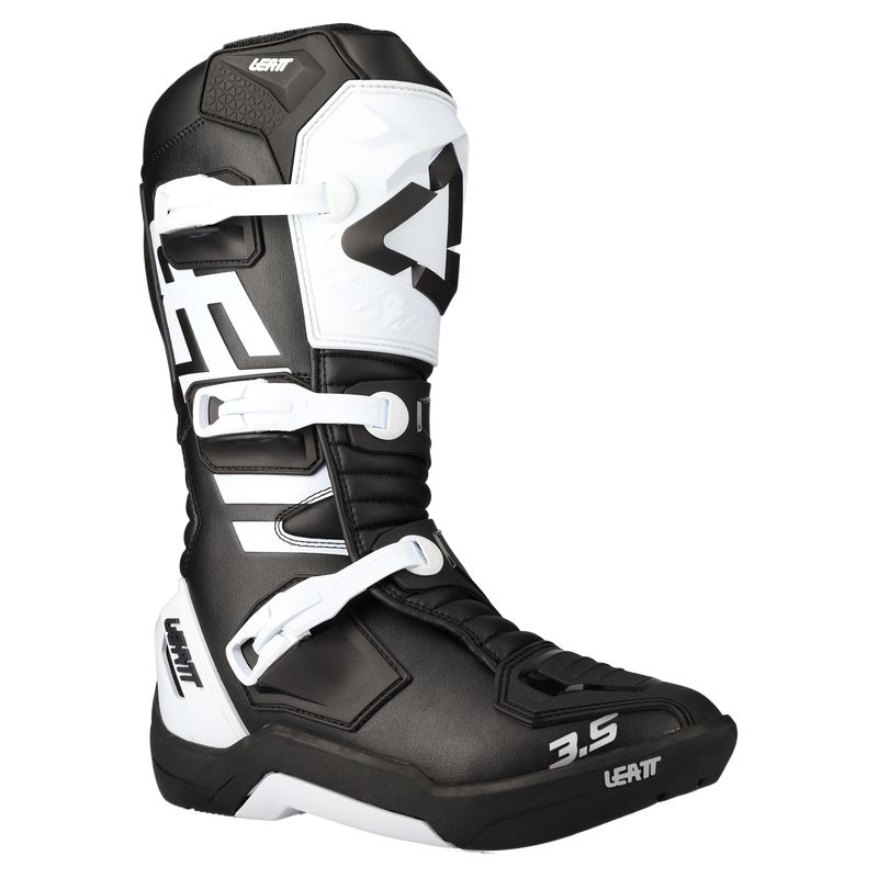 Leatt 3.5 V22 MX And Enduro Boots Black / White | Buy Online in South ...