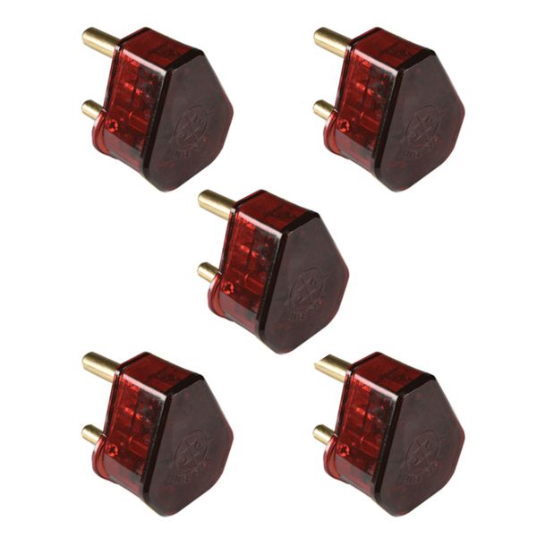 5 x Surge Protection 16A Plug Tops
