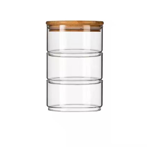 Snack Tray 3 Borosilicate Glass