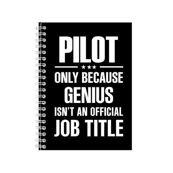 Pilot Notebook Flying Gift Idea Writing Book Notepad Pad 31