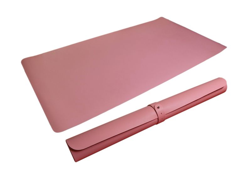 PU leather 120cm x 60cm Extra Large Mouse pad / Office Desk Mat - Pink