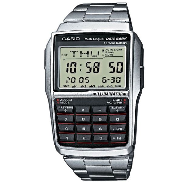 Casio Mens DBC-32D-1ADF Data Bank Calculator
