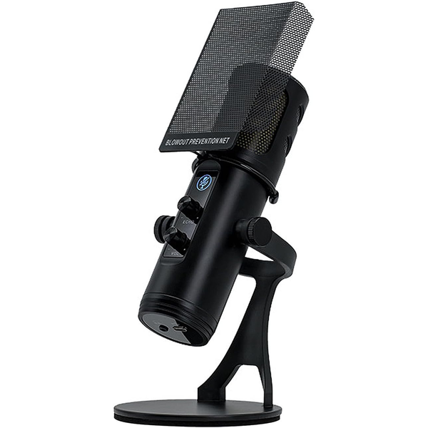 Gaming Mic, Professional Touch Control USB Microphone with Colorful Lights