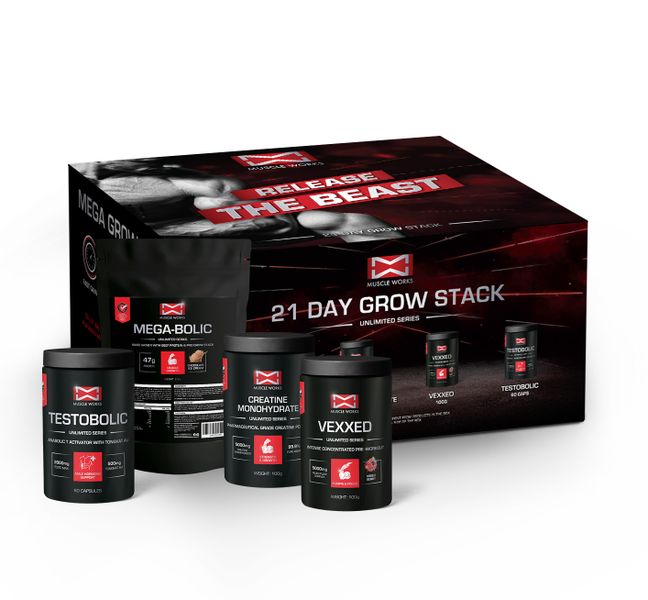 21 Day Muscle Growth Activator (4 x Products) - Chocolate