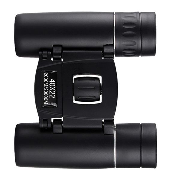 40x22 Compact HD Binoculars Black Compatible with Bird Watching Camping