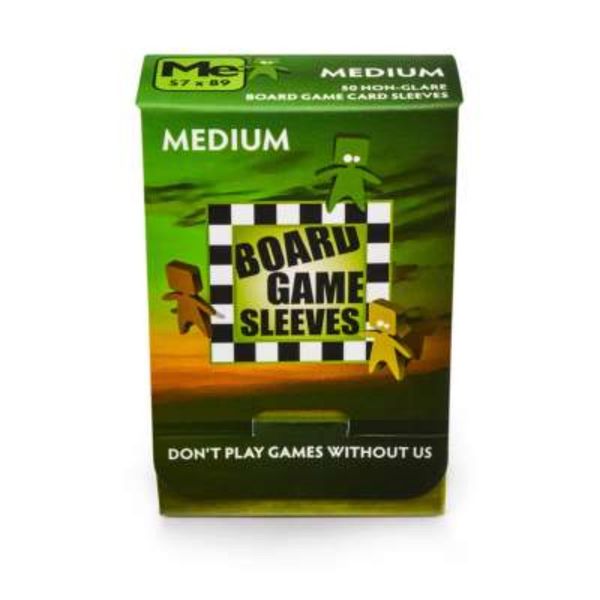 Board Game Sleeves - Medium (57mm x 89mm Standard American)