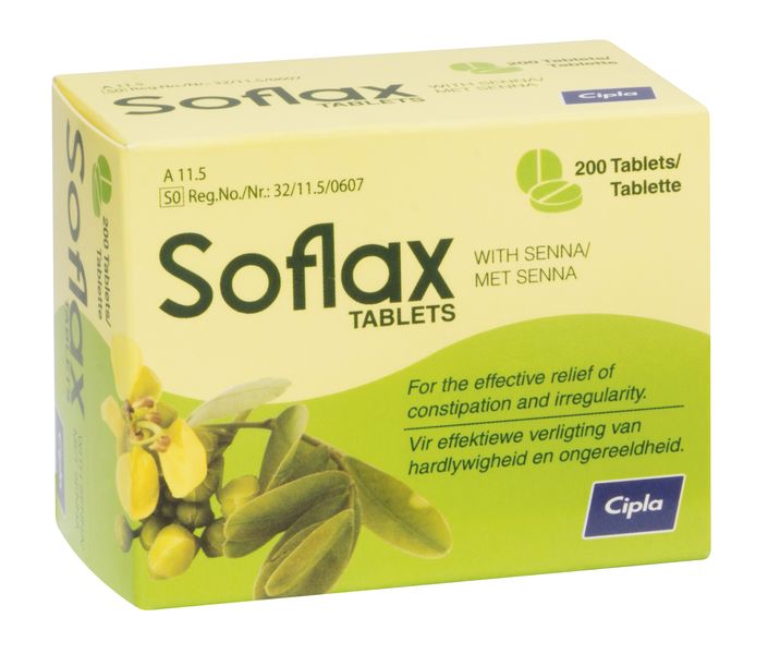Soflax Tablets 200's