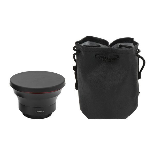49mm 0.43X Wide Lens - HD Professional With Macro