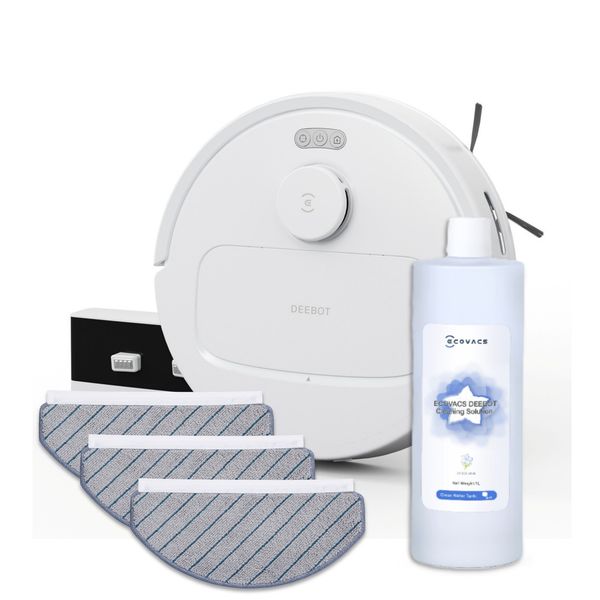 ECOVACS DEEBOT N20e Smart Robot Vacuum - 10,000Pa Suction, ECO Bundle