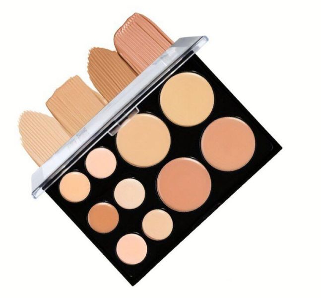 USHAS Concealer Palette Warm Matte Natural 10-colors