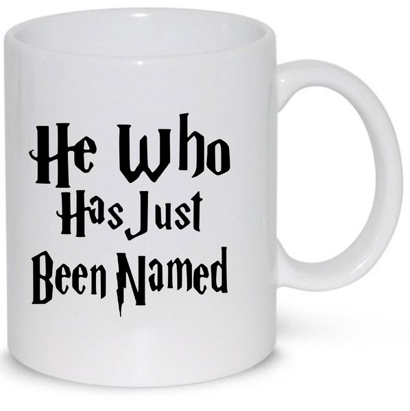 He Who Has Just Been Named Harry Potter Gift Mug