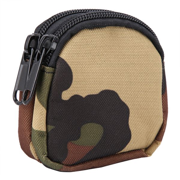 Sports Mini Portable Storage Pouch Waterproof Nylon Camouflage