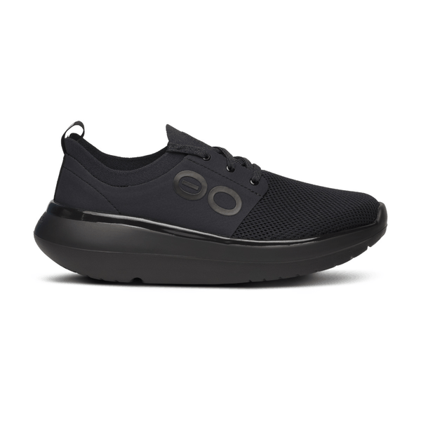 Oofos Mens Oomy Stride Black