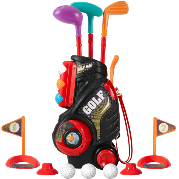 11 Pcs Golf Set for Kids With Accessories, Outdoor Games Toy,Indoor Sports