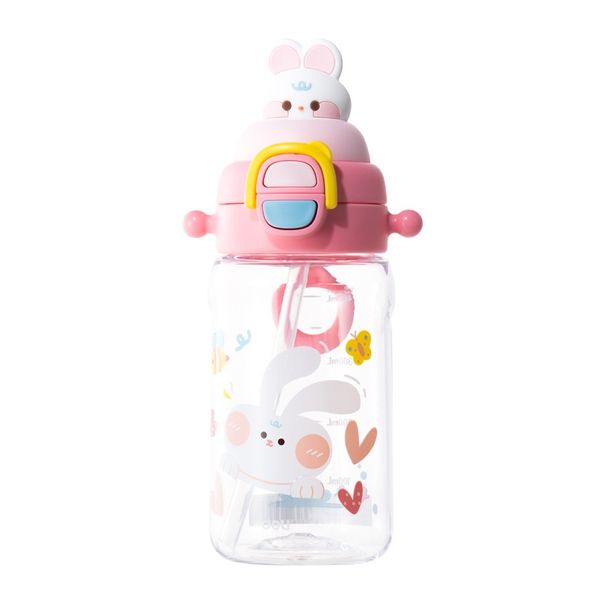 Deli Kids Water Bottle 500ml Pink