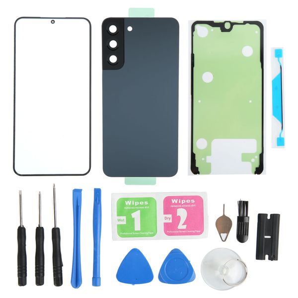 Back Glass Cover compatible with Samsung Galaxy S22 Plus Purple