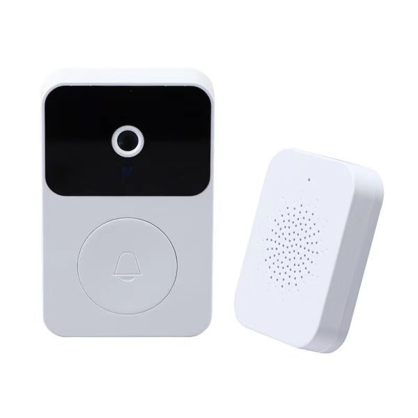 Wireless Smart Video Doorbell HD Visual Monitoring and Two-Way Intercom