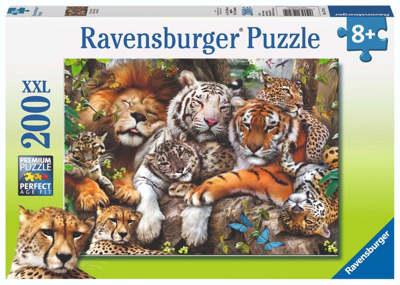 Ravensburger Big Cat Nap 200 PC Puzzle