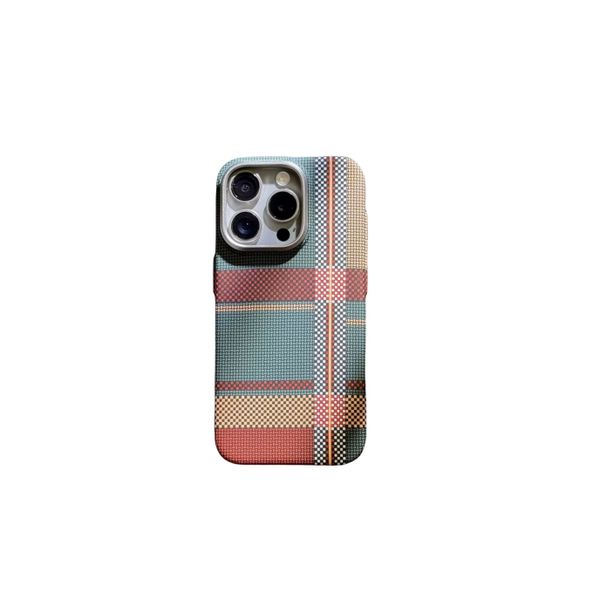 Fusion Checkered Pattern Case Compatible With iPhone 15 Pro Max