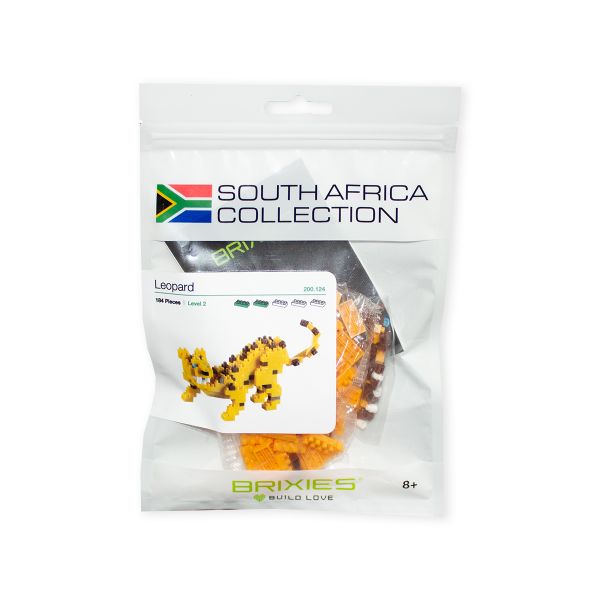 Brixies Construction Set - Leopard