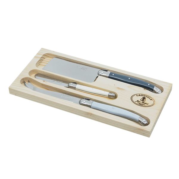 Laguiole by Jean Dubost 3 Piece Cheese Set-Atelier Mix