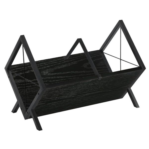 Jack Brown Vinyl Record Storage Rack Desktop Bookshelf Albums Holder