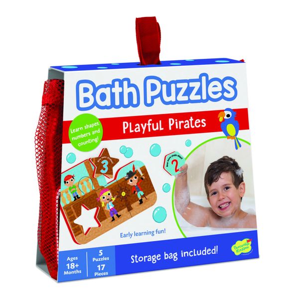 Peaceable Kingdom Bath Puzzle: Playful Pirate