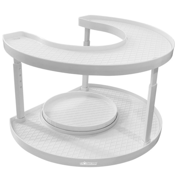 40 Spice Dual Spin Rotating Spice Shelf