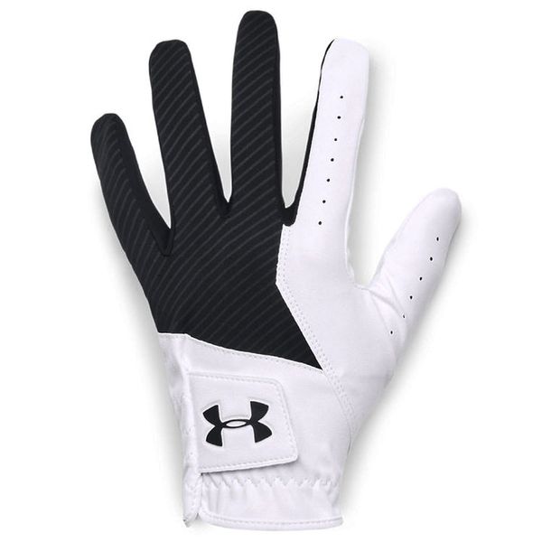 Under Armour Men's Medal Golf Glove - Black/White
