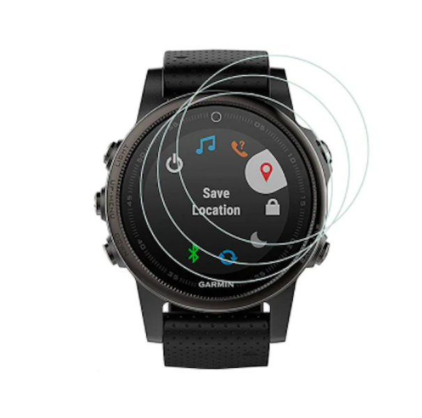 Rocco Tech - TPU Screen Protector For Garmin - Fenix 5S