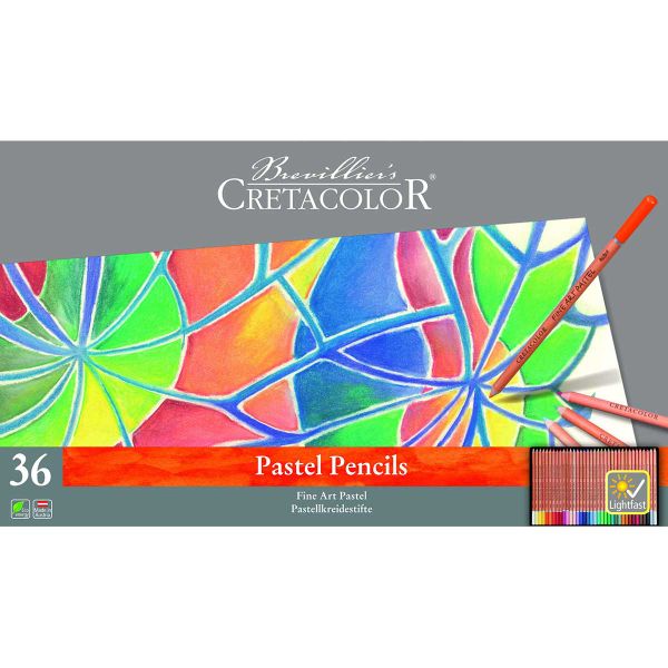 Cretacolor Fine Art Pastel Pencils Tin Set of 36