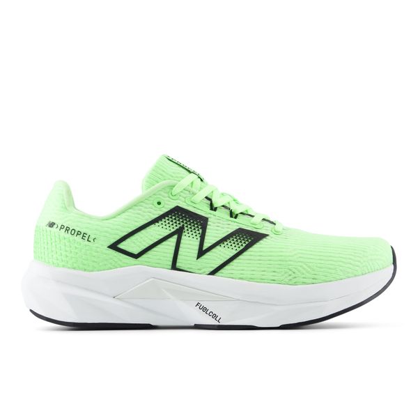New Balance Men's FuelCell Propel v5 Road Running Shoes - Green/White/Black